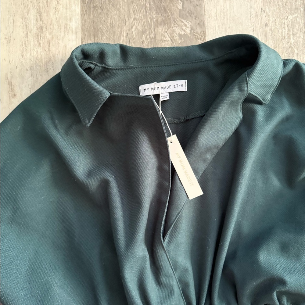 Teal Women's dress - Picture 3 of 5